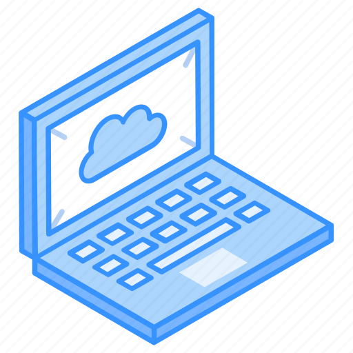 Laptop storage, online storage, cloud storage, notebook, laptop data icon - Download on Iconfinder