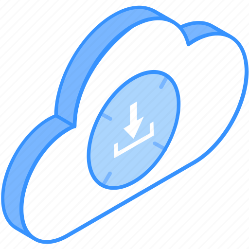 Cloud download, data download, cloud storage, cloud hosting, cloud data icon - Download on Iconfinder