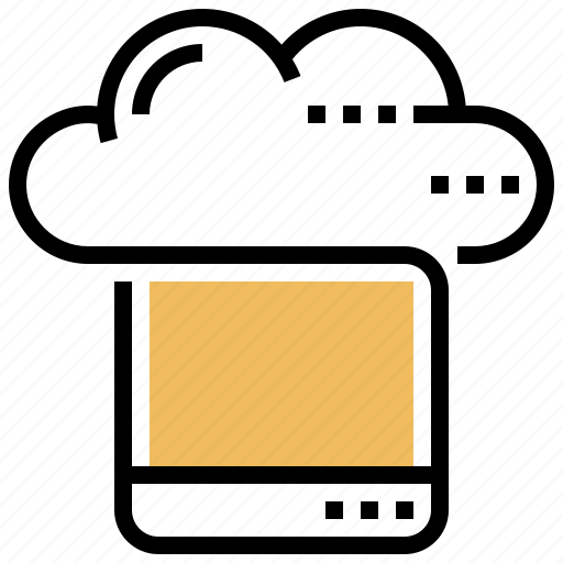 Cloud, communication, computer, internet, notebook icon - Download on Iconfinder