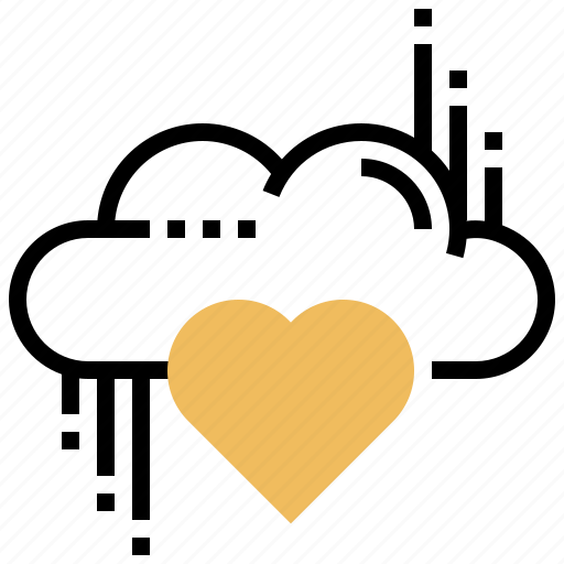 Cloud, heart, love, mind, service icon - Download on Iconfinder