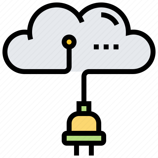 Cloud, cord, ecology, plug, power icon - Download on Iconfinder
