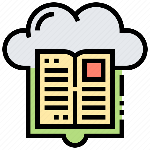 Book, cloud, education, knowledge, learning icon - Download on Iconfinder