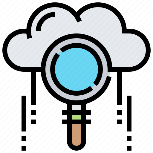 Analysis, cloud, find, research, search icon - Download on Iconfinder