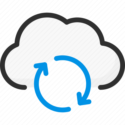 Arrow, change, cloud, refresh, service, storage, update icon - Download on Iconfinder