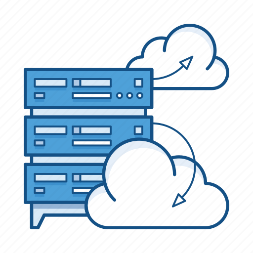 Cloud, data, hosting, iaas, infrastructure, server, service icon - Download on Iconfinder