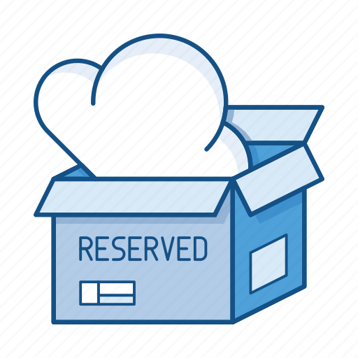 Box, cloud, package, pool, reservation, reserved, services icon - Download on Iconfinder