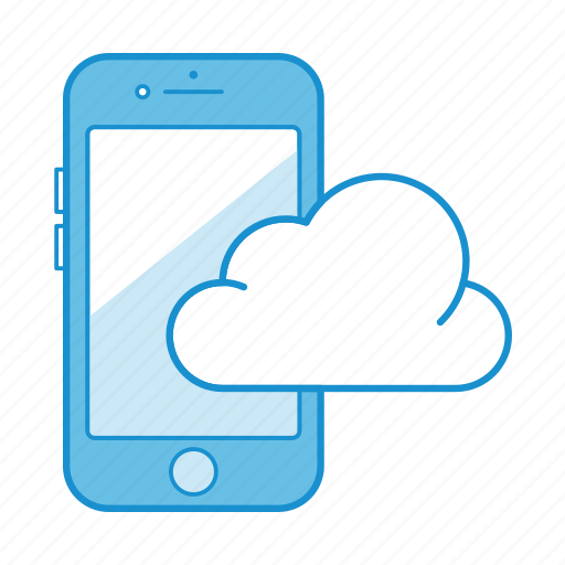 App, cloud, communication, device, iphone, mobile, service icon - Download on Iconfinder