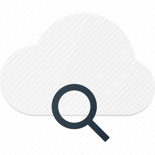 Cloud, computing, search icon - Download on Iconfinder
