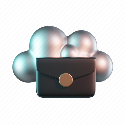 Cloud, email, mail, letter, message 3D illustration - Download on Iconfinder