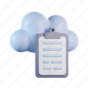 cloud, reporting, clipboard, document, save, online, report