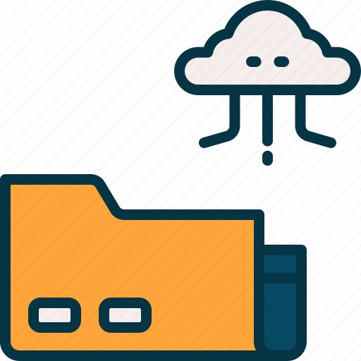 Cloud, folder, document, file, computing icon - Download on Iconfinder