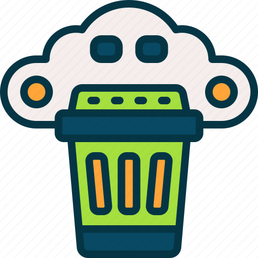 Cloud, recycle, bin, trash, computing icon - Download on Iconfinder