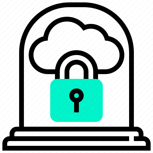 Cloud, data, lock, protection, security icon - Download on Iconfinder