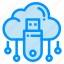 cloud, data, online, store, usb 