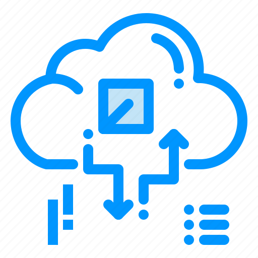Arrow, cloud, connect, network, share icon - Download on Iconfinder