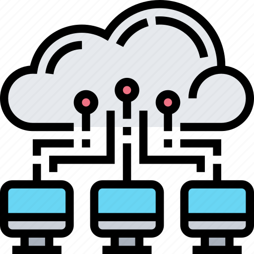Cloud, service, data, backup, connection icon - Download on Iconfinder