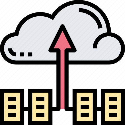 Cloud, upload, backup, data, transfer icon - Download on Iconfinder