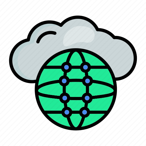 Cloud, global, infrastructure, web, world icon - Download on Iconfinder