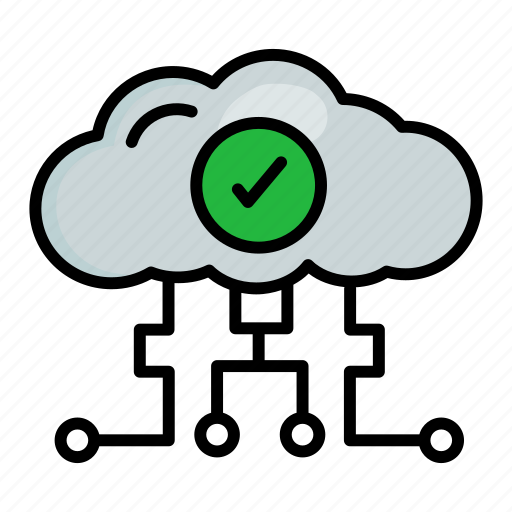 Cloud, computer, hosting, processor, server icon - Download on Iconfinder