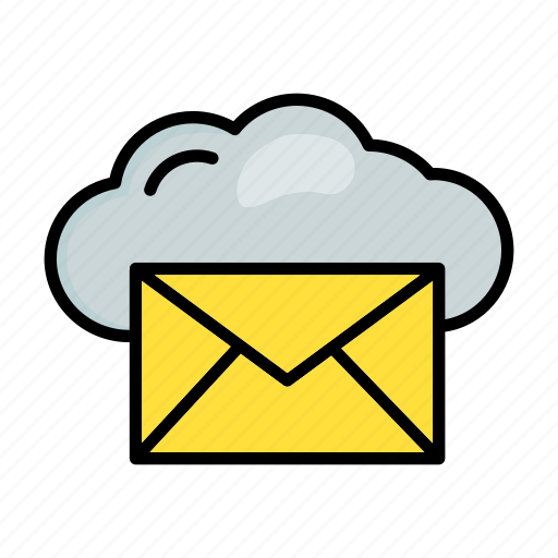 Cloud, email, envelope, mail, message icon - Download on Iconfinder
