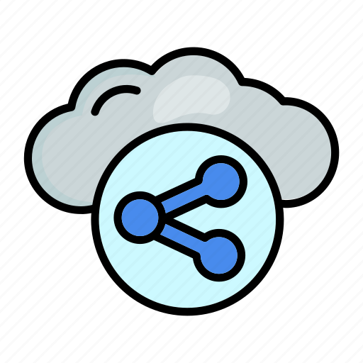 Cloud, connection, share, sharing icon - Download on Iconfinder