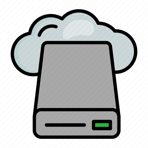 Backup, cloud, data, drive, storage icon - Download on Iconfinder