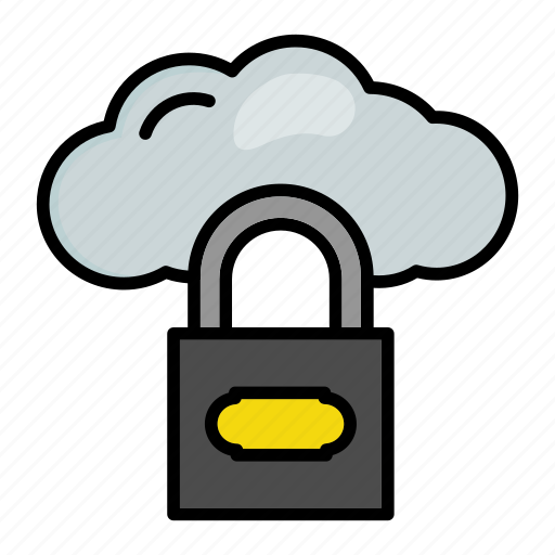 Cloud, database, lock, protection, secure icon - Download on Iconfinder