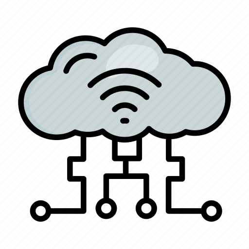 Cloud, technology, wifi, wireless icon - Download on Iconfinder