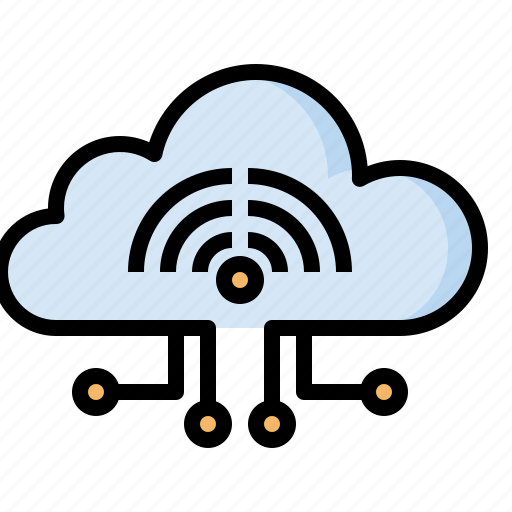 Cloud, computing, miscellaneous, storage, technology, wifi, wireless icon - Download on Iconfinder