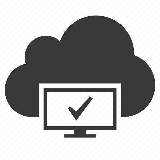 Cloud, computer, connected, connection, ok, site, technology icon - Download on Iconfinder