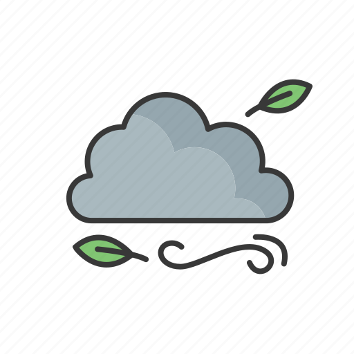 Weather, cloud, sun, forecast, rain, wind icon - Download on Iconfinder