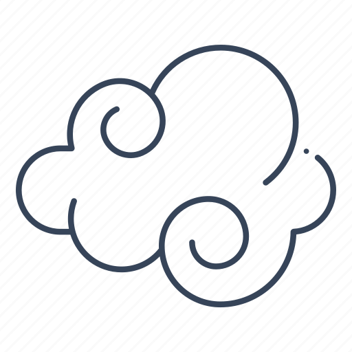 Clound, climate, sky, cloundy, weather, air, environment icon - Download on Iconfinder