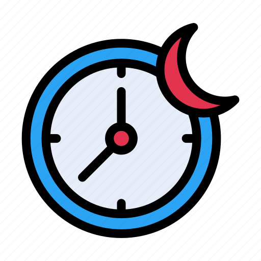 Clock, night, time, watch, working icon - Download on Iconfinder