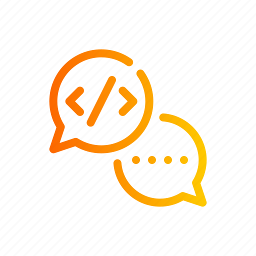 Coding, conversation, communications, chat, speech, bubble icon - Download on Iconfinder