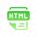 format, extension, html, file, code