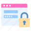 webpage, login, website, web, lock, security, safety 