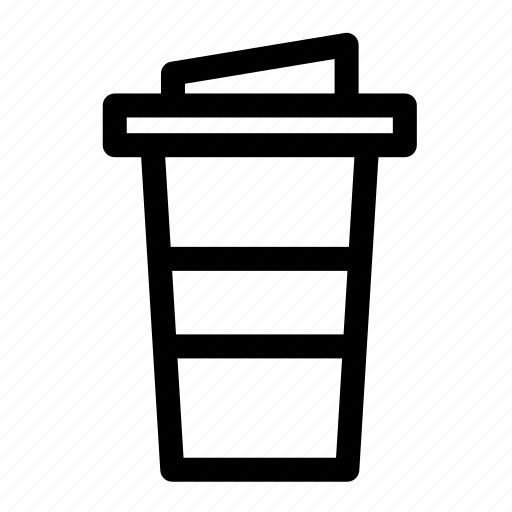 Paper, cup, coffee, drink, tea, mug, hot icon - Download on Iconfinder