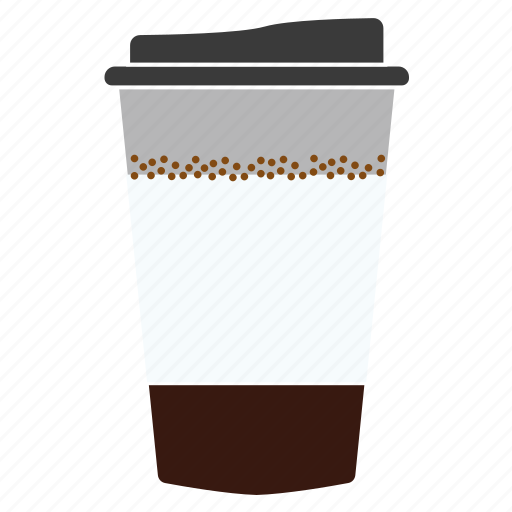 Cheerfulness, coffee, coffee cup, coffee with chocolate, glace, drink, hot icon - Download on Iconfinder