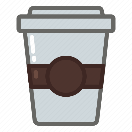 Cup, equipments, grey, machine, shop, tools, coffee icon - Download on Iconfinder