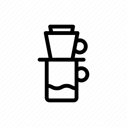 Caffeine, coffee, cup, dripper, glass, hot beverage, mug icon - Download on Iconfinder