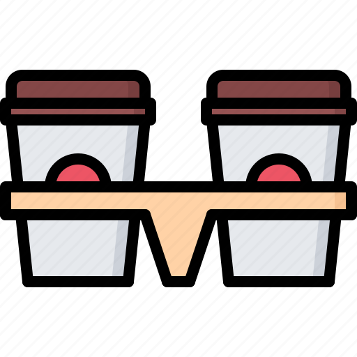 Bean, cafe, coffee, cup, drink, holder icon - Download on Iconfinder