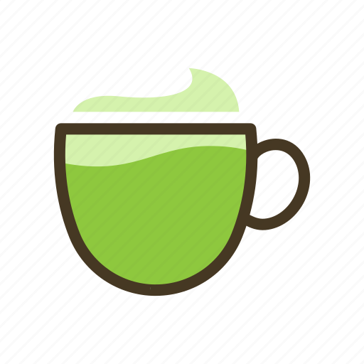 Cafe, cappucino, coffee, green, healthy, nature icon - Download on Iconfinder