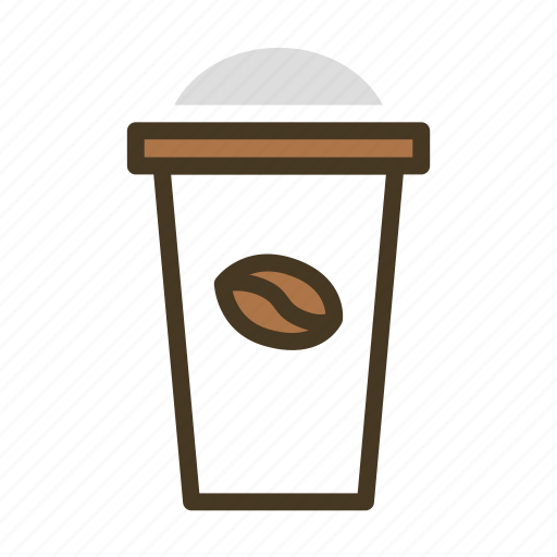Beverage, cafe, coffee, cup, drink, glass icon - Download on Iconfinder