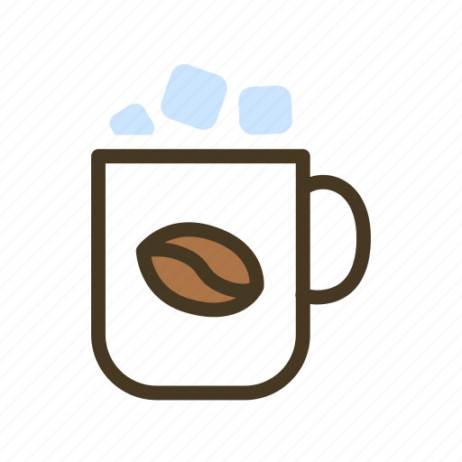 Beverage, cafe, coffee, cup, drink, ice icon - Download on Iconfinder