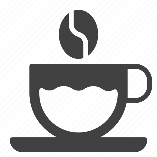Cup, coffee, bean, drink icon - Download on Iconfinder