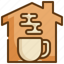 home, cup, hot, drink, coffee icon