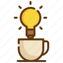 idea, fresh, drink, caffeine, coffee icon