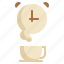 cup, tume, break, relax, coffee icon 