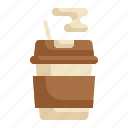 cup, hot, drink, beverage, coffee icon
