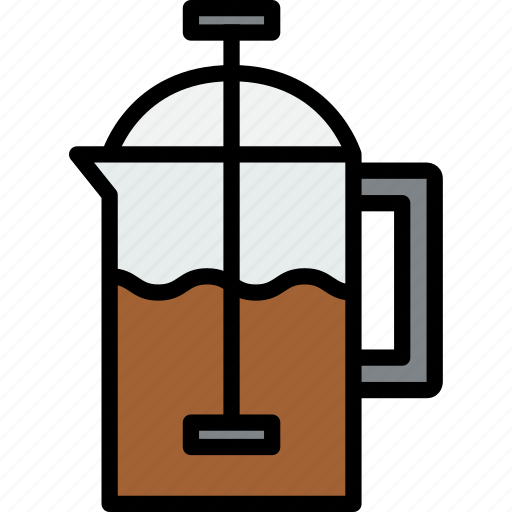 Beverage, drink, french, press icon - Download on Iconfinder